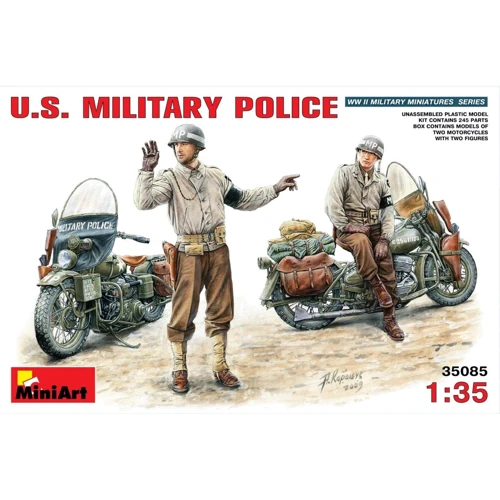 Сборная модель MiniArt U.S. Военная полиция (MA35085)
