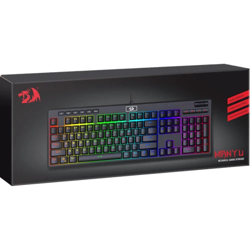 Клавіатура Redragon Manyu RGB USB Black (78309) фото 11
