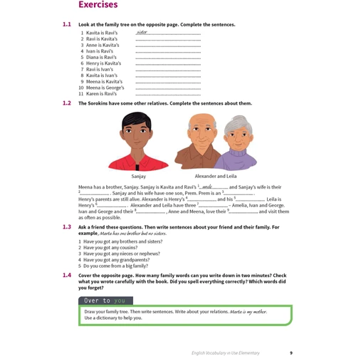 English Vocabulary in Use 3rd Edition Elementary with Answers: ISBN 9781316631539