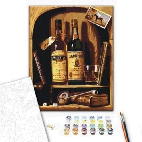 Картина за номерами Brushme Подарунковий набір 40x50 см (BS21446): Виробник Brushme