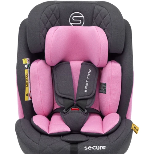 Автокресло Sesttino Secure Pro Pink 0-36 кг (Hnrt_4944) фото 7