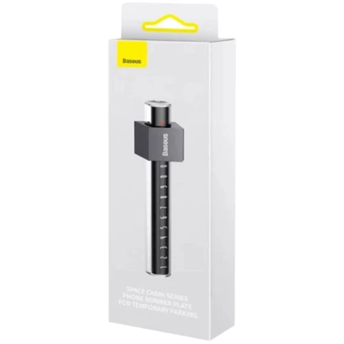 Парковочная табличка с номером телефона Baseus Parking Number Plate Tint CNHM020014 фото 2
