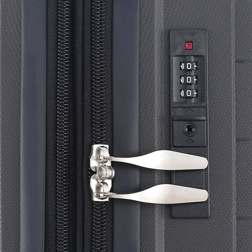 Чемодан Semi Line 25" (M) Dark Grey (T5586-4): Застежка Молния