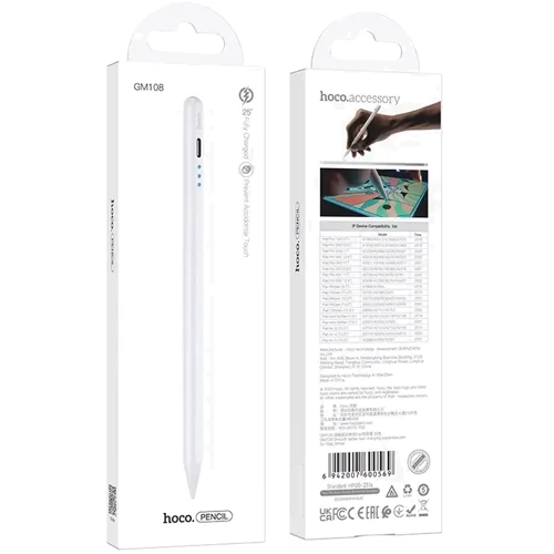 Стилус Hoco GM108 White фото 9
