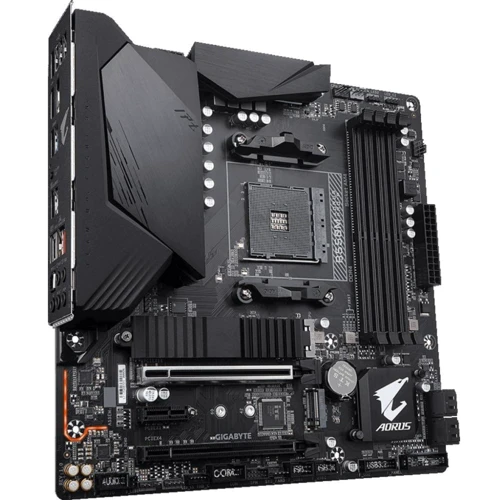 Gigabyte B550M AORUS PRO-P: Роз'єми на платі PCI Express x1, SATA 3.0, M.2