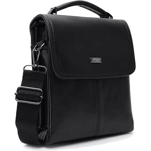 Мужская сумка через плечо Ricco Grande черная (T1tr0029bl-black)
