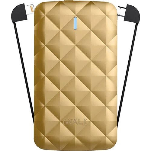 Внешний аккумулятор iWALK Power Bank Duo 3000mAh Lightning/microUSB Gold (UBO3000)