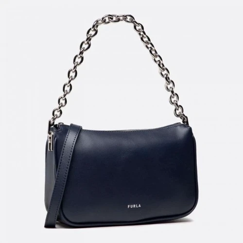 Женская сумка через плечо Furla Moon S Shoulder Bag черная (WB00356AX0733B1U00): Пол Женский
