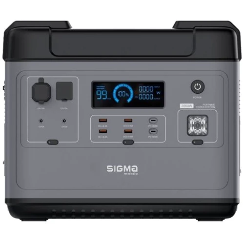 Зарядная станция Sigma X-POWER SI625APS 2000Wh 2000W Grey LiFePO4