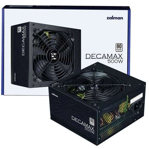 Блок питания Zalman 500W Decamax (ZM500-LX3): Вентилятор нижней стенки 120 мм