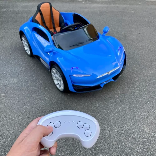 Електромобіль Kidsauto Tesla Style синій: Матеріал коліс EVA