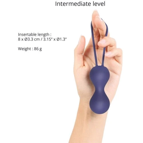 Вагинальные шарики Love To Love JOIA - MIDNIGHT INDIGO