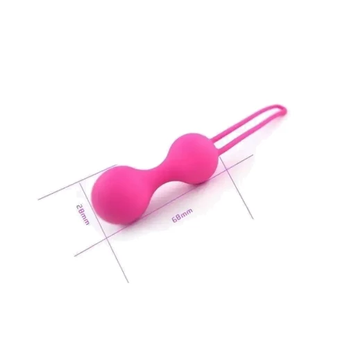 Набор вагинальных шариков A-Toys Pleasure Balls Set Pink