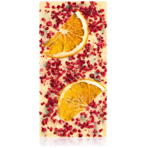 Шоколад Laviva Chocolate White chocolate "Orange" Апельсин 28%" белый 90 г (UA-0050): Вес, г 90
