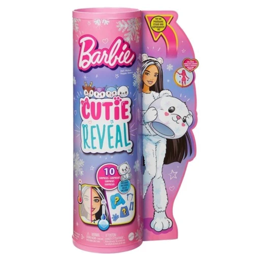 Кукла Barbie Cutie Reveal Зимний блеск в костюме полярного медведя (HJL64) фото 4