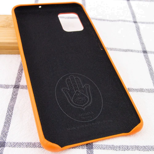 Аксесуар для смартфона Mobile Case AHIMSA Leather PU Orange for Samsung A315 Galaxy A31: Матеріал Искусcтвенная шкіра