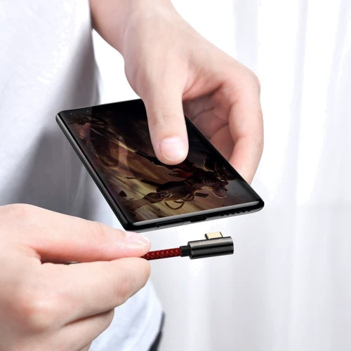 Кабель Baseus Cable USB-C to USB-C Legend Elbow 100W 1m Red (CACS000609) фото 7