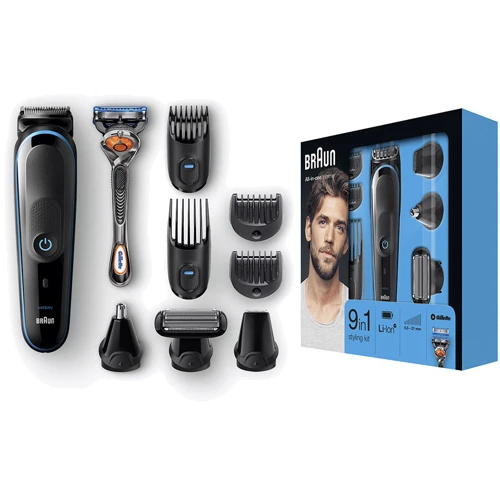 Машинка для стрижки (триммер) Braun MGK 5080: Время зарядки аккумулятора, ч 1