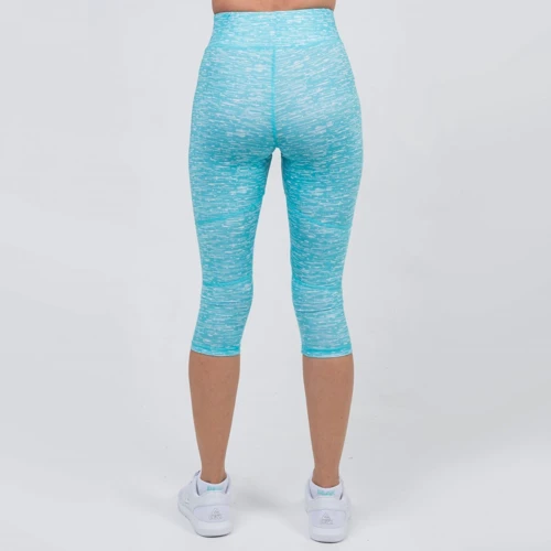 Спортивные капри Peak FW37712-BLU 42 светло-голубые: Состав Полиэстер, Спандекс
