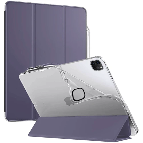 Аксесуар для iPad BeCover Case Book Soft TPU з Pencil mount Purple (706995) для iPad Pro 12.9" (2020-2021): Колір фиолетовый