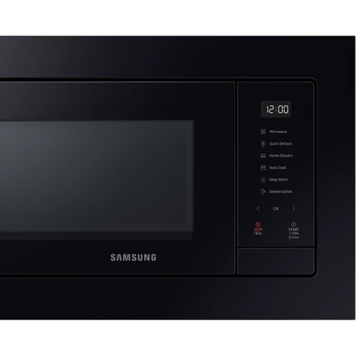 Встраиваемая микроволновая печь Samsung MS20A7318AK: Диаметр поддона 255 мм