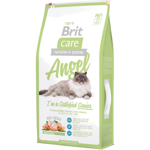 Сухой корм для пожилых кошек Brit Care Angel I am Delighted Senior 7 кг (8595602505784)