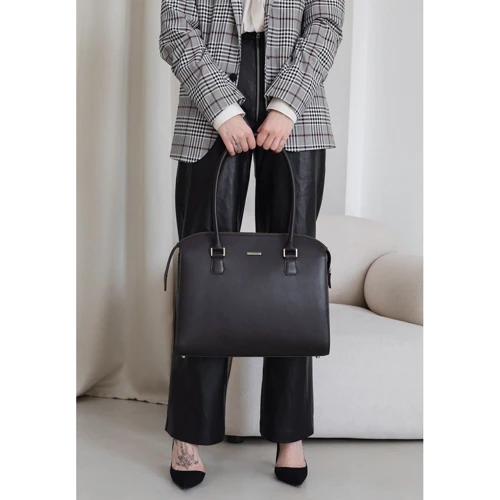 Женская сумка тоут BlankNote Business шоколад (BN-BAG-57-choko) фото 9