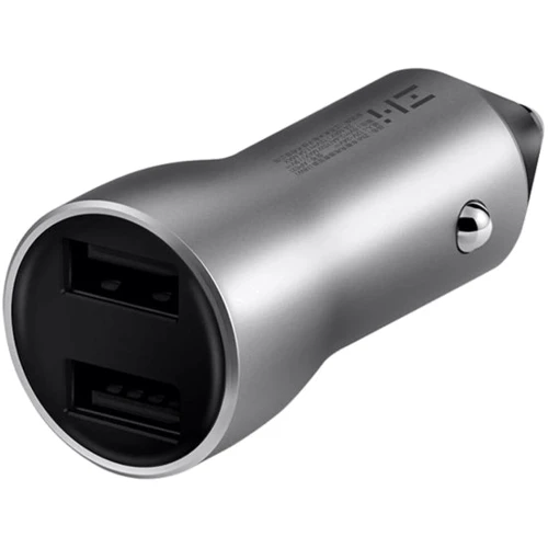 Зарядний пристрій Xiaomi ZMI USB Car Charger 2xUSB PowerCruise Display 18W Silver (AP621): Особливості Швидка зарядка