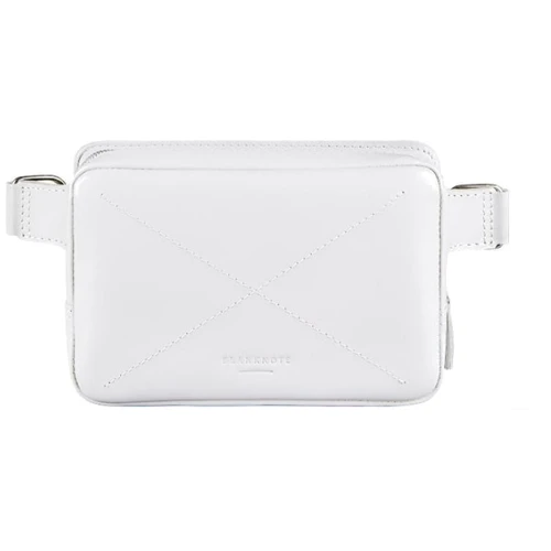 Жіноча поясна сумка Dropbag Mini BlankNote біла (BN-BAG-6-light-bw)