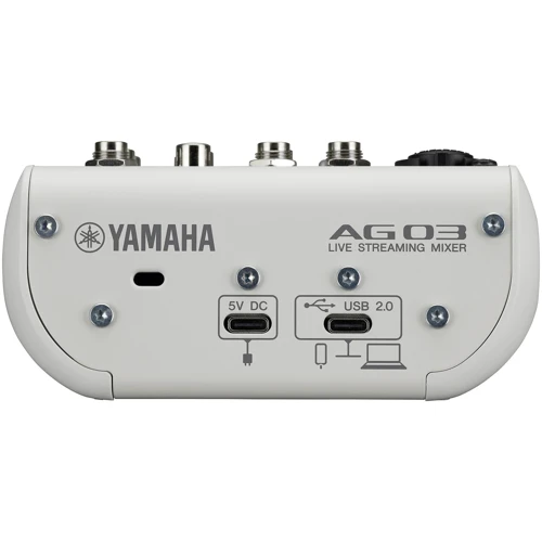 Аудиоинтерфейс YAMAHA AG03MK2 (White) фото 17