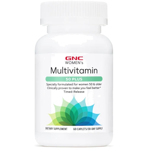 GNC Women's Multivitamin 50 Plus, 60 Caplets фото 5
