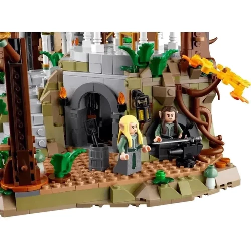 Конструктор LEGO Icons Властелин колец: Ривенделл 6167 деталей (10316): Количество деталей, шт. 6167