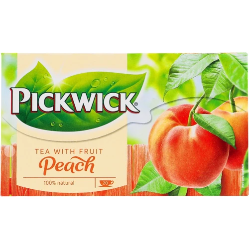 Чай Pickwick черный PEACH 20x1.5 г (5997100024614)