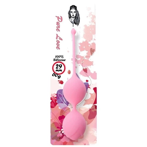 Вагинальные шарики Boss Series Pure Love Pink (2.9 см)