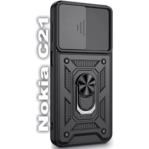 Чехол для телефонов BeCover Military Black for Nokia C21 (709994)