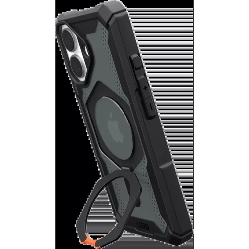Чехол для iPhone Urban Armor Gear UAG Plasma XTE MagSafe Black/Orange (114476114097) for iPhone 16: Материалы поликарбонат и полиуретан