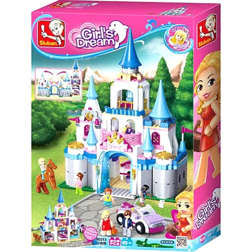 Конструктор Sluban Girls Dream Замок принцеси 818 деталей (M38-B0610)