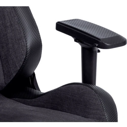 GT Racer X-8005 Dark Gray / Black: Оснащення с колесиками, подлокотники, подголовник, механизм качания, ортопедические, с крестовиной