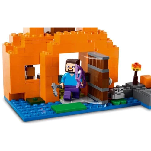 Конструктор LEGO Minecraft Тыквенная ферма 257 деталей (21248): Количество деталей, шт. 257