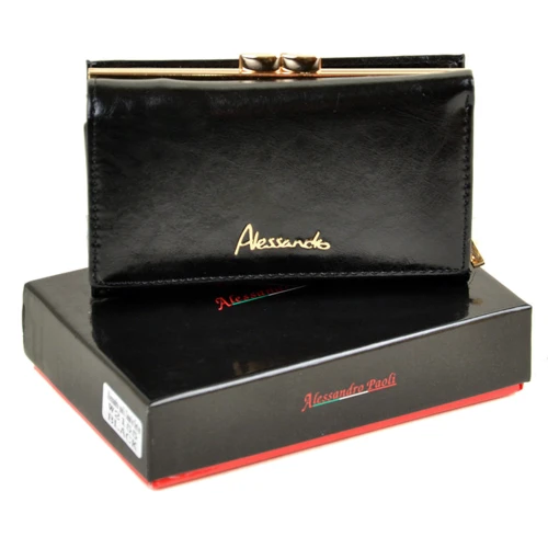 Жіночий гаманець Alessandro Paoli чорний (29311 black)