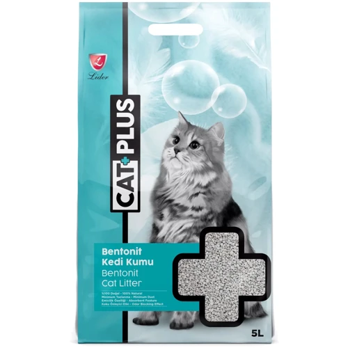 Наповнювач для котячого туалету CatPlus Бентонітовий 5 л (5027954)