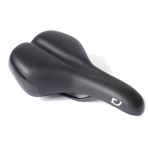 Сідло Green Cycle Comfort 179, сталеві рейли, чорне (SAD-02-31): Анатомічна виїмка Есть