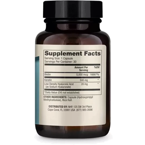 Dr. Mercola Hair, Skin & Nails Вітаміни для волосся, шкіри та нігтів 30 капсул: Форма випуску Капсулы