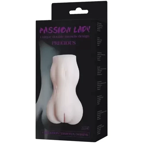 Мастурбатор с двумя входами и вибрацией BAILE - Passion Lady (BM-009172)