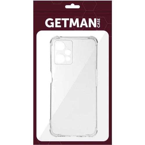 Чехол для телефонов TPU Case GETMAN Ease logo Full Camera Transparent for Realme 9 Pro фото 6