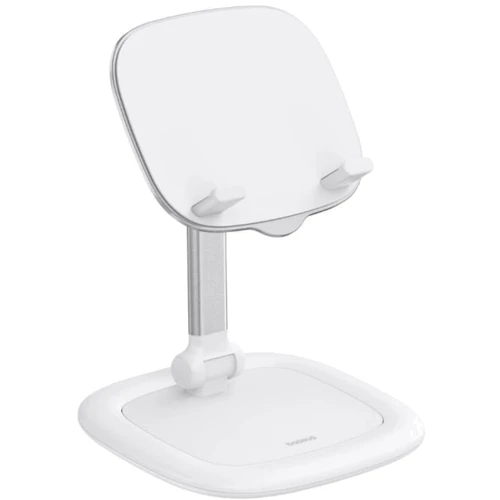 Держатель Baseus Desk Holder Seashell White (B10451501211-00) for Apple iPhone 16 I 15 I 14 I 13 I 12 series and iPad: Совместимость Для планшета, Apple