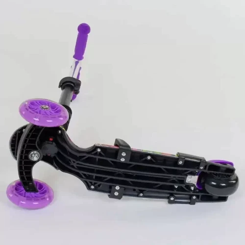 Самокат Best Scooter фиолетовый (13400): Тип тормоза ножной