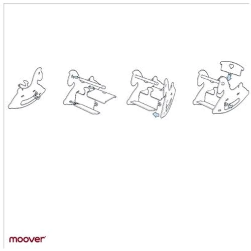 Конь-качалка Moover Rocking Horse Red (190-RHR-688888)