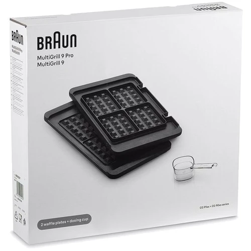 Комплект пластин для вафель Braun BRSK007 (MultiGrill 9): Виробник Braun