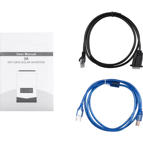 Автономный солнечный инвертор (off-grid) 2E VM-3K24 3000VA, 24V Pnom -3,0kW (2E-VM-3K24) UA